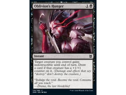 Oblivion's Hunger (Foil ANO, Stav Near Mint)