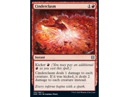 Cinderclasm (Foil NE, Stav Near Mint)