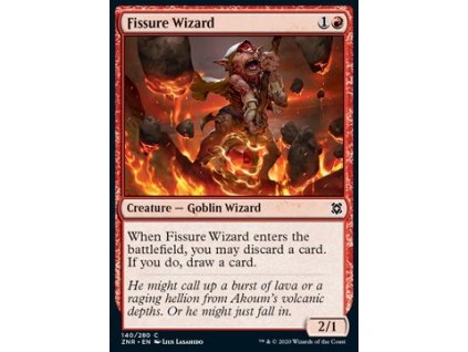 Fissure Wizard (Foil NE, Stav Near Mint)