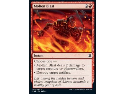Molten Blast (Foil NE, Stav Near Mint)