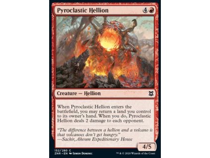 Pyroclastic Hellion (Foil ANO, Stav Near Mint)