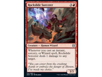Rockslide Sorcerer (Foil NE, Stav Near Mint)