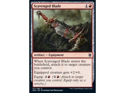 Scavenged Blade (Foil NE, Stav Near Mint)