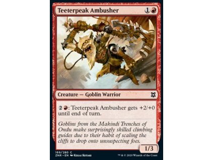 Teeterpeak Ambusher (Foil ANO, Stav Near Mint)