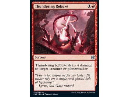 Thundering Rebuke