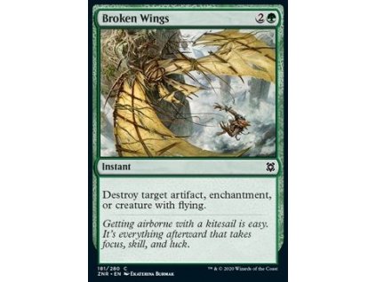 Broken Wings (Foil NE, Stav Near Mint)