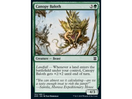 Canopy Baloth (Foil ANO, Stav Near Mint)