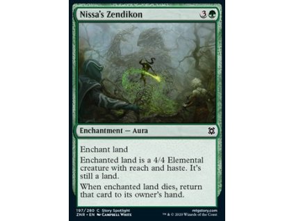 Nissa's Zendikon (Foil NE, Stav Near Mint)