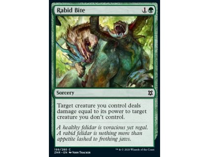 Rabid Bite (Foil NE, Stav Near Mint)
