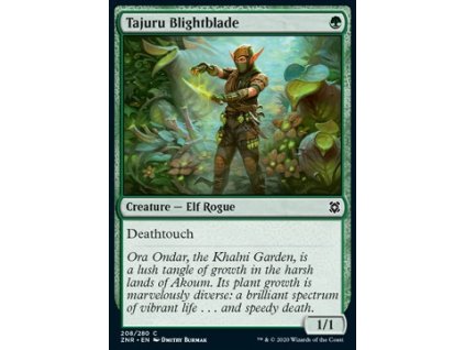 Tajuru Blightblade (Foil NE, Stav Near Mint)