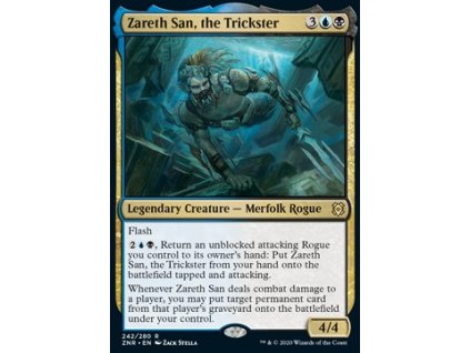 Zareth San, the Trickster (Foil NE, Stav Near Mint)