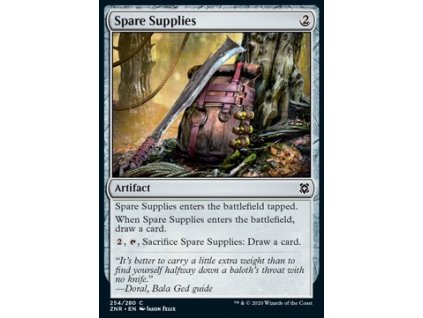 Spare Supplies (Foil NE, Stav Near Mint)