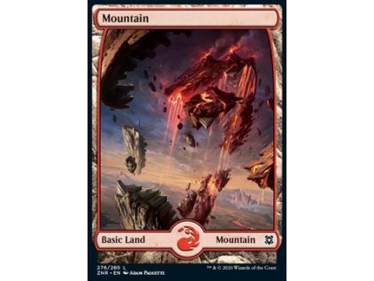 Mountain (Foil NE, Stav Near Mint)