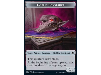 Goblin Construct Token - EXTRA (Foil NE, Stav Near Mint)