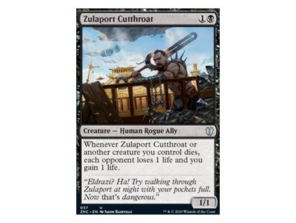 Zulaport Cutthroat (Foil NE, Stav Near Mint)