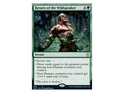 Return of the Wildspeaker