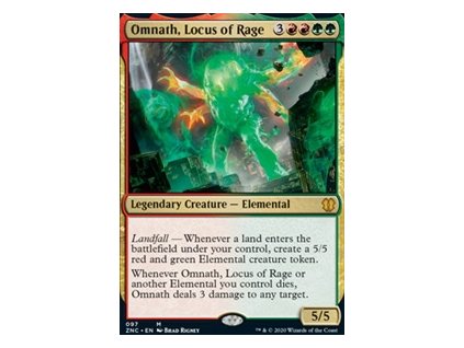 Omnath, Locus of Rage (Foil NE, Stav Near Mint)