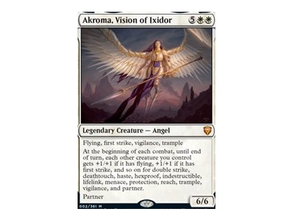 Akroma, Vision of Ixidor (Foil NE, Stav Near Mint)