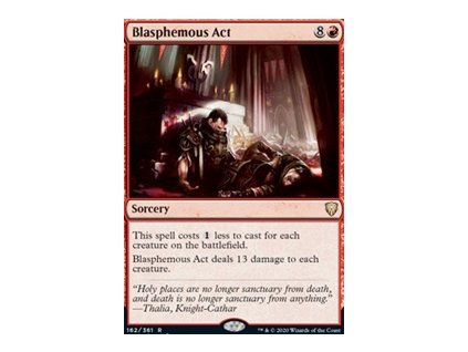 Blasphemous Act (Foil NE, Stav Near Mint)