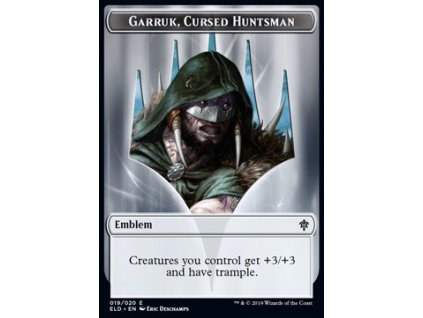 232565 garruk cursed huntsman emblem