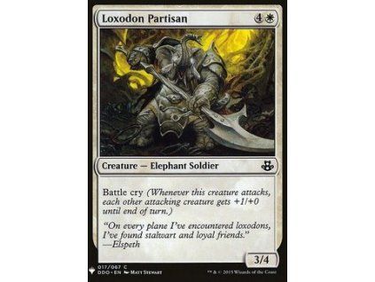 Loxodon Partisan