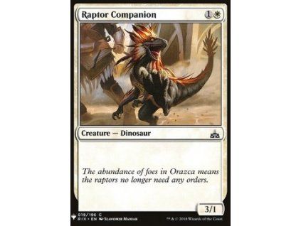 Raptor Companion