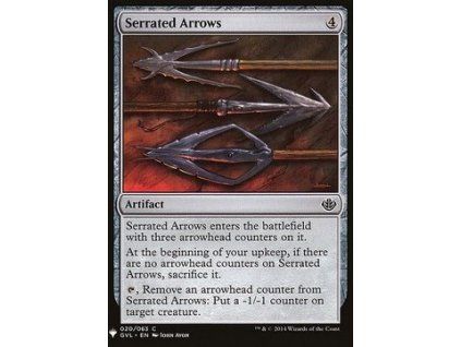 Serrated Arrows