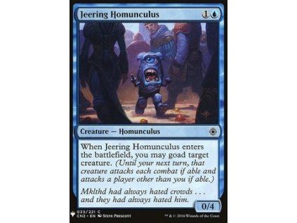 Jeering Homunculus