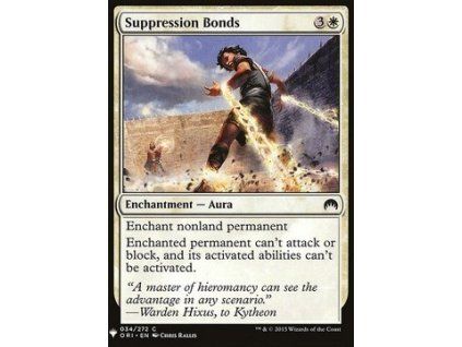 Suppression Bonds