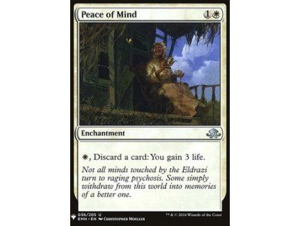 Peace of Mind