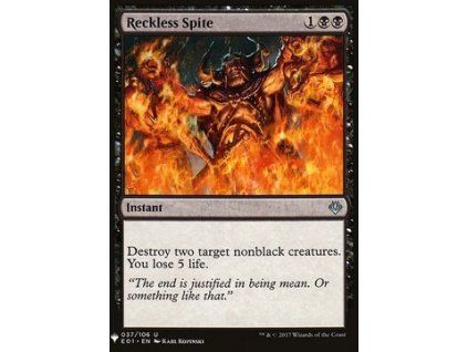 Reckless Spite