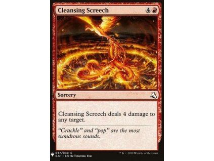 Cleansing Screech
