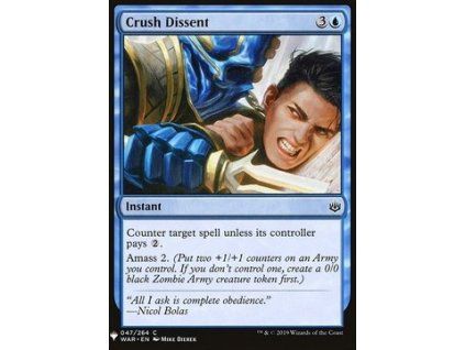 Crush Dissent