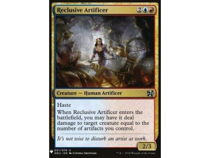 Reclusive Artificer