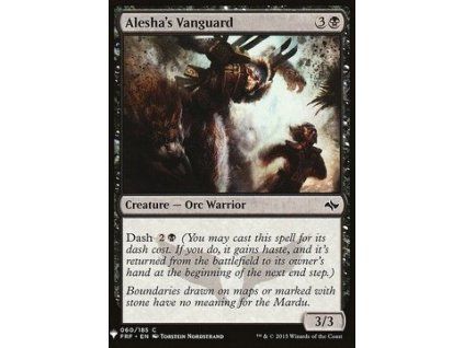 Alesha's Vanguard