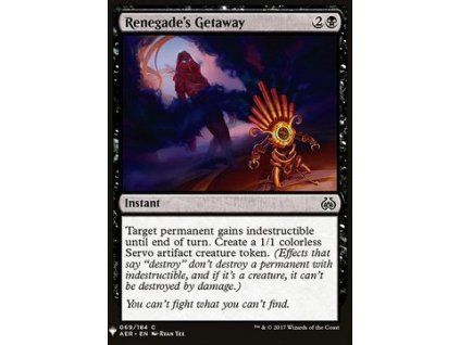 Renegade's Getaway