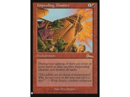 234881 impending disaster