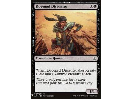 Doomed Dissenter
