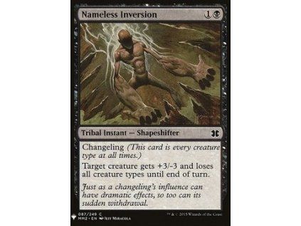 Nameless Inversion
