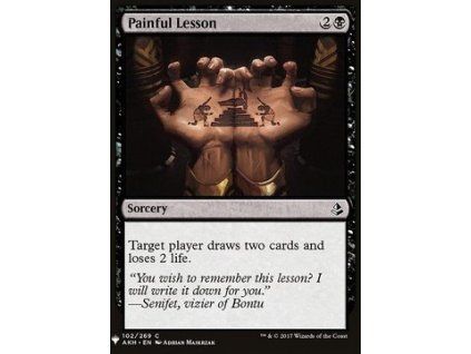 Painful Lesson