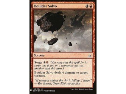 Boulder Salvo