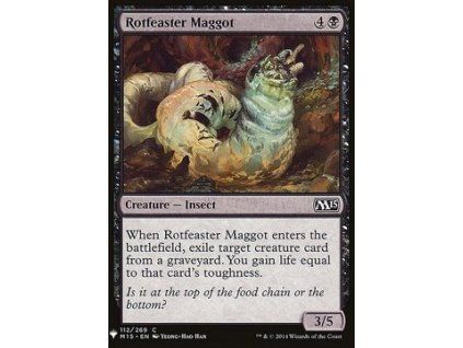 Rotfeaster Maggot