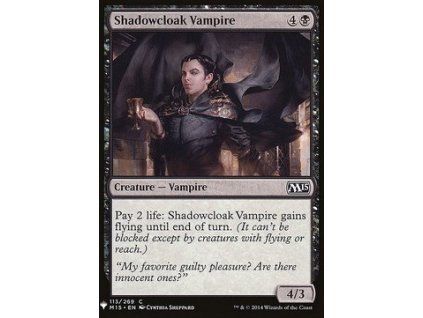 Shadowcloak Vampire