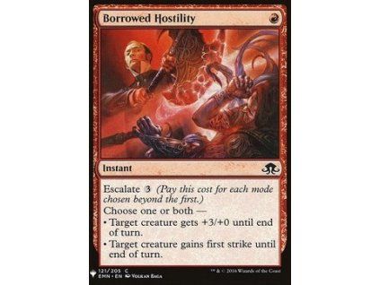 Borrowed Hostility