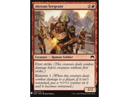 Akroan Sergeant