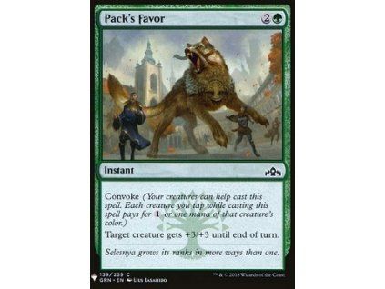 Pack's Favor