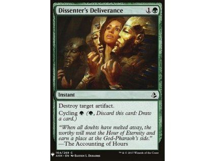 Dissenter's Deliverance