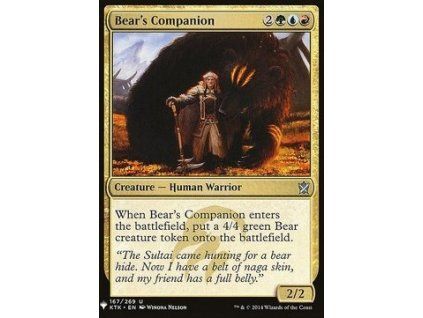 Bear's Companion