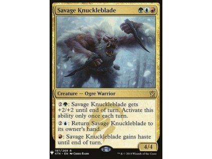 Savage Knuckleblade