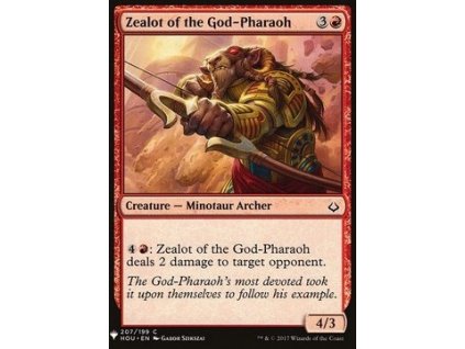 237476 zealot of the god pharaoh